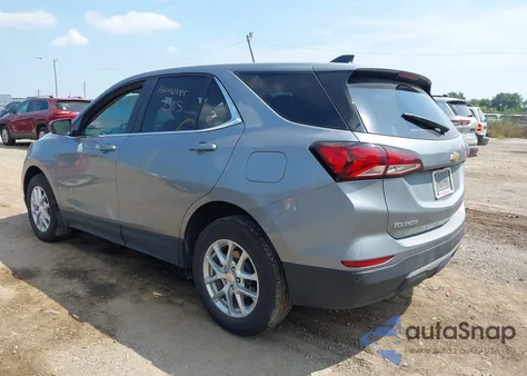 2024 Chevrolet Equinox Fwd Lt из США, поврежденный, VIN 3GNAXKEG6RS134090